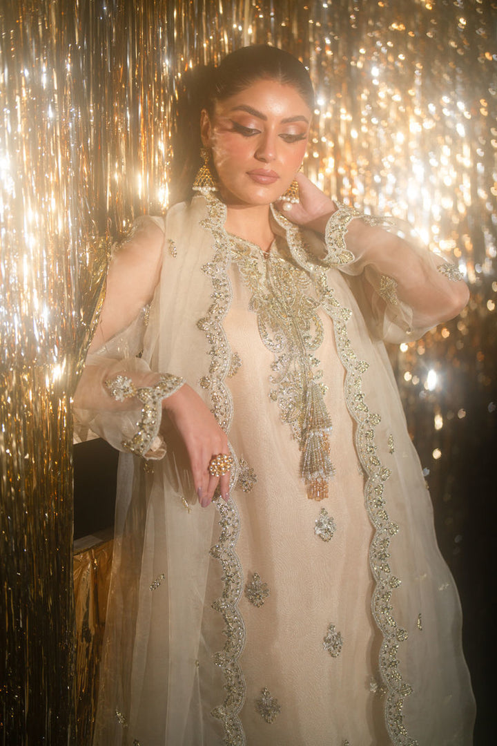 Mimosa - Waniya by Mehr Azam - Party Wear Dress - raniazara