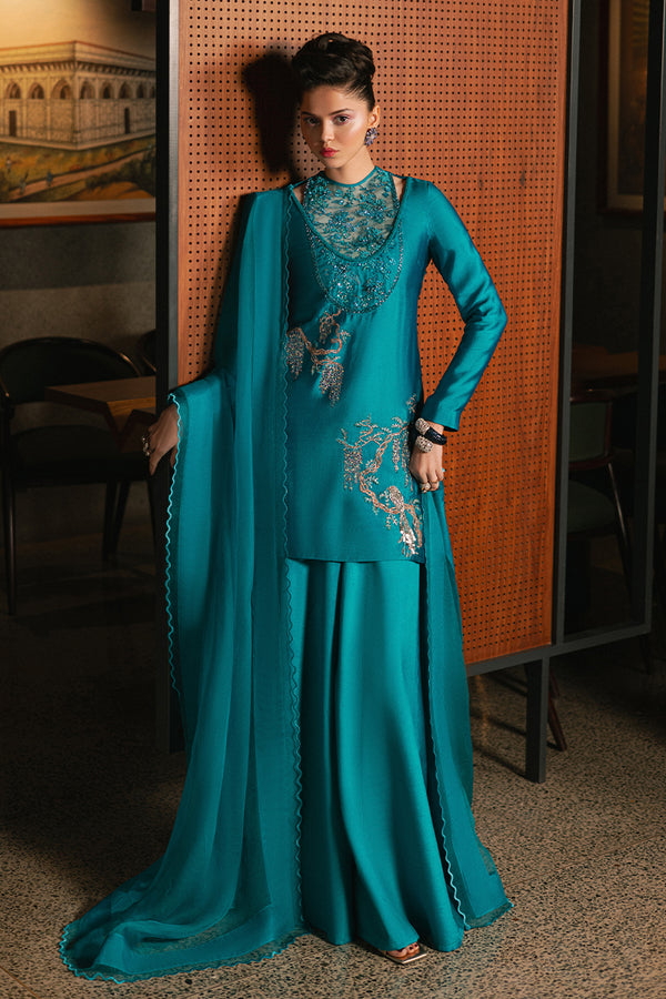 Draped in Blue - Zeb & Zeeshan - Casual Wear