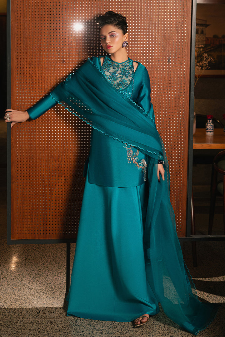 Draped in Blue - Zeb & Zeeshan - Casual Wear
