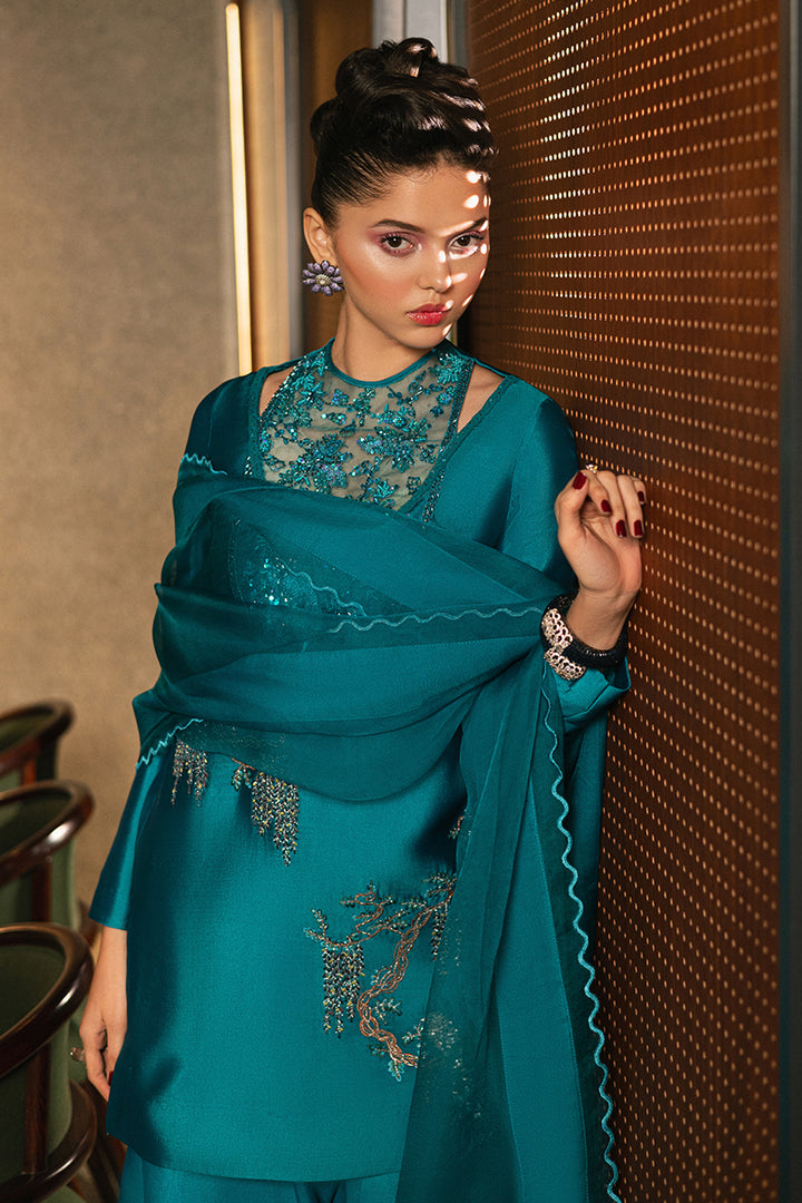 Draped in Blue - Zeb & Zeeshan - Casual Wear
