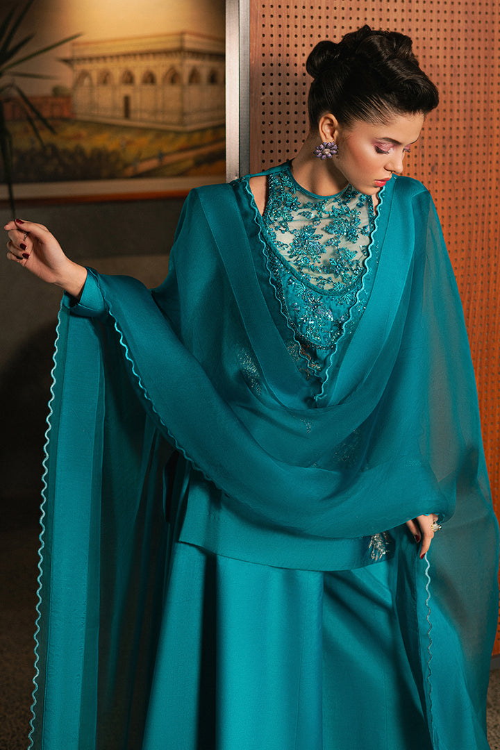 Draped in Blue - Zeb & Zeeshan - Casual Wear