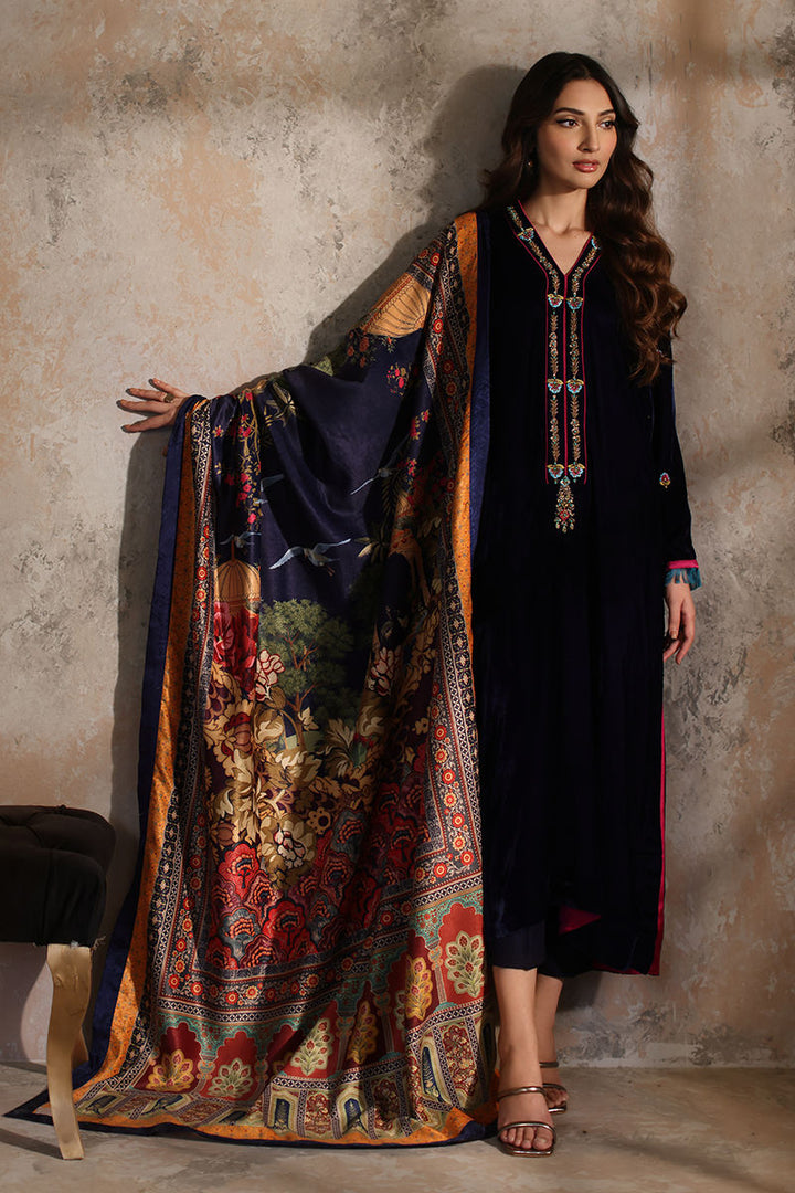 Azeena - Aisha Imran - Velvet Suit - raniazara