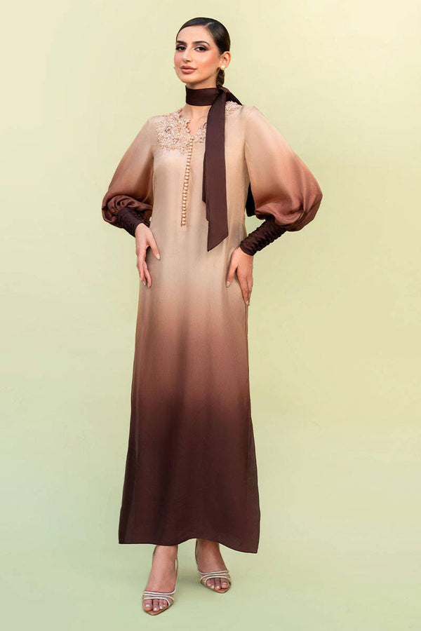 BROWN OMBRE - ZAINAB SALMAN - Casual Wear - raniazara