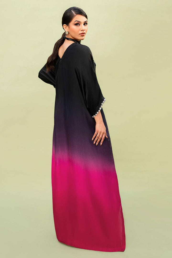 MAGENTA OMBRE - ZAINAB SALMAN - Kaftan Dress- raniazara