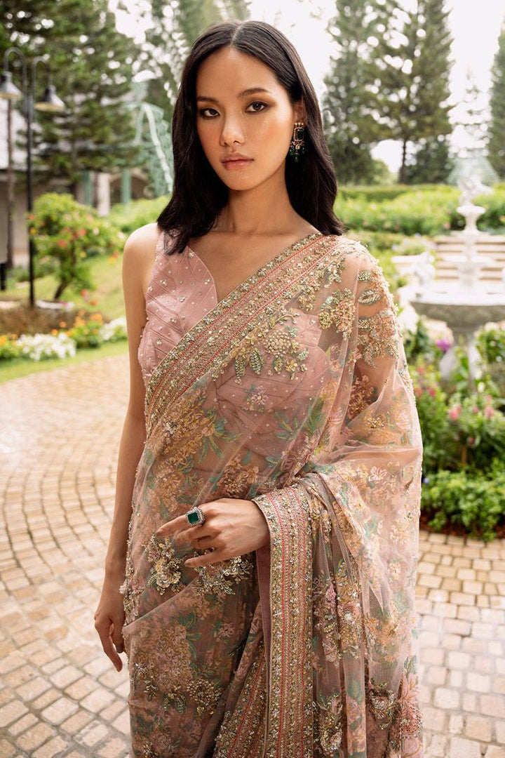 Poise - Zainab Salman - Pakistani Saree - raniazara