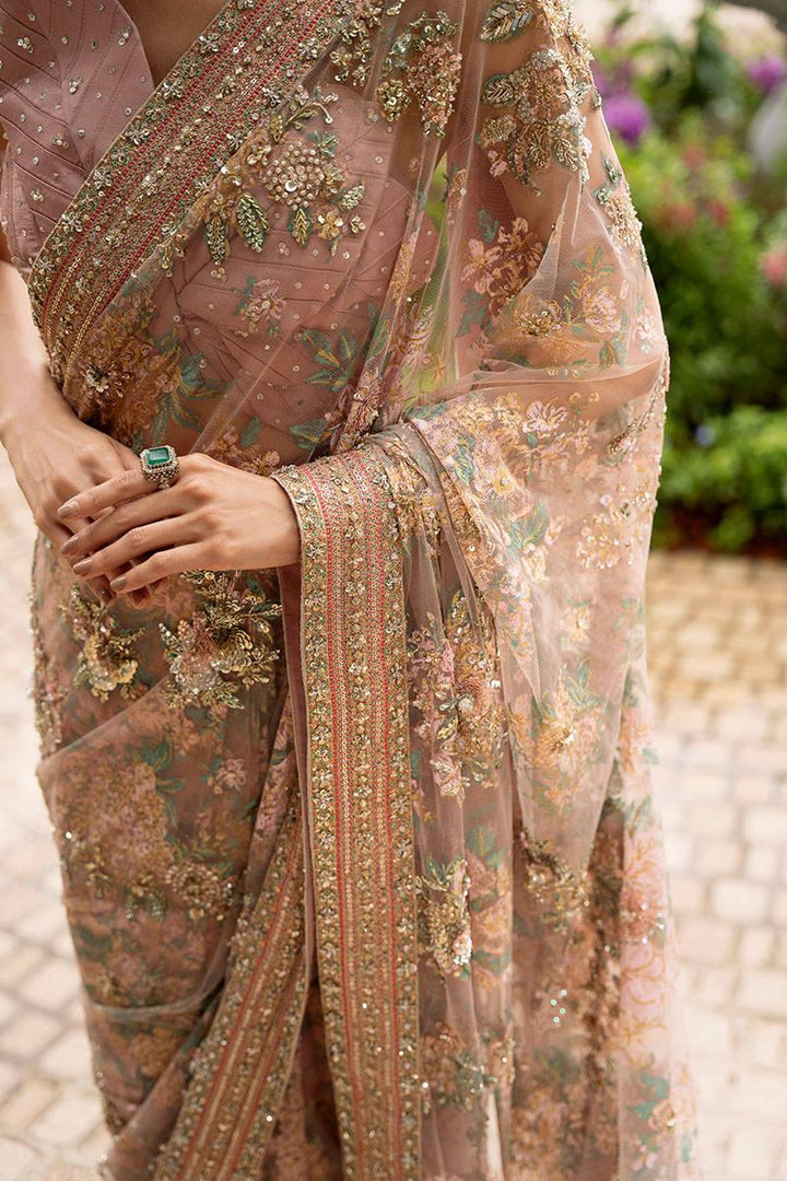 Poise - Zainab Salman - Pakistani Saree - raniazara