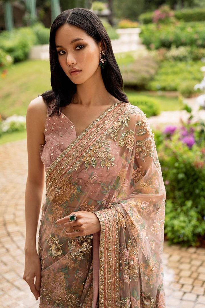 Poise - Zainab Salman - Pakistani Saree - raniazara