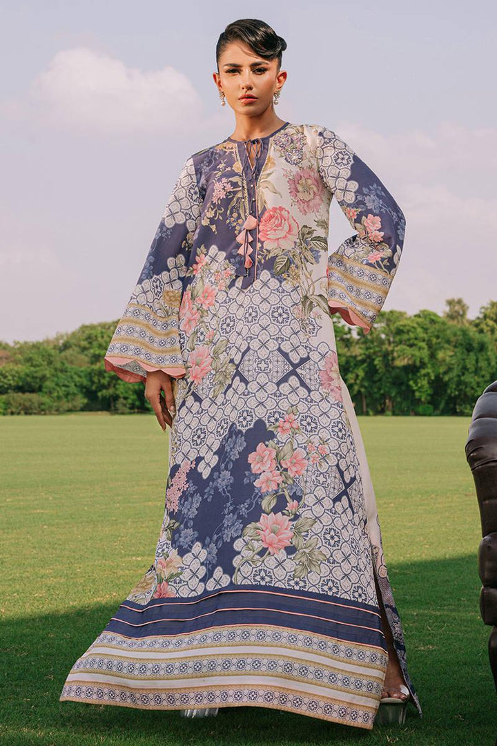 Indigo Kaftan -  ZAINAB SALMAN - Kaftan Dress - raniazara