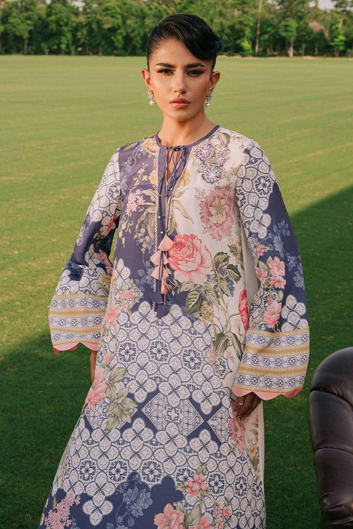 Indigo Kaftan -  ZAINAB SALMAN - Kaftan Dress - raniazara