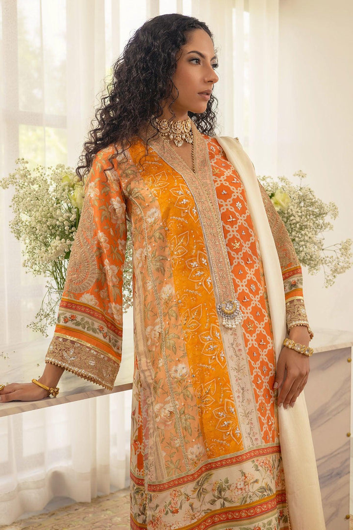 LAMYA - SHIRT AND DUPATTA - Annus Abrar - Luxury Pret - raniazara