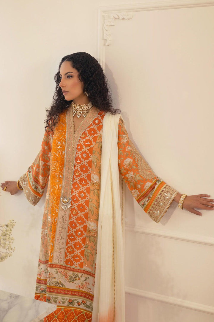 LAMYA - SHIRT AND DUPATTA - Annus Abrar - Luxury Pret - raniazara