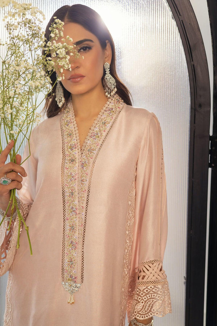 RAYLA SAND - SHIRT AND PANTS - Annus Abrar - Luxury Pret - raniazara