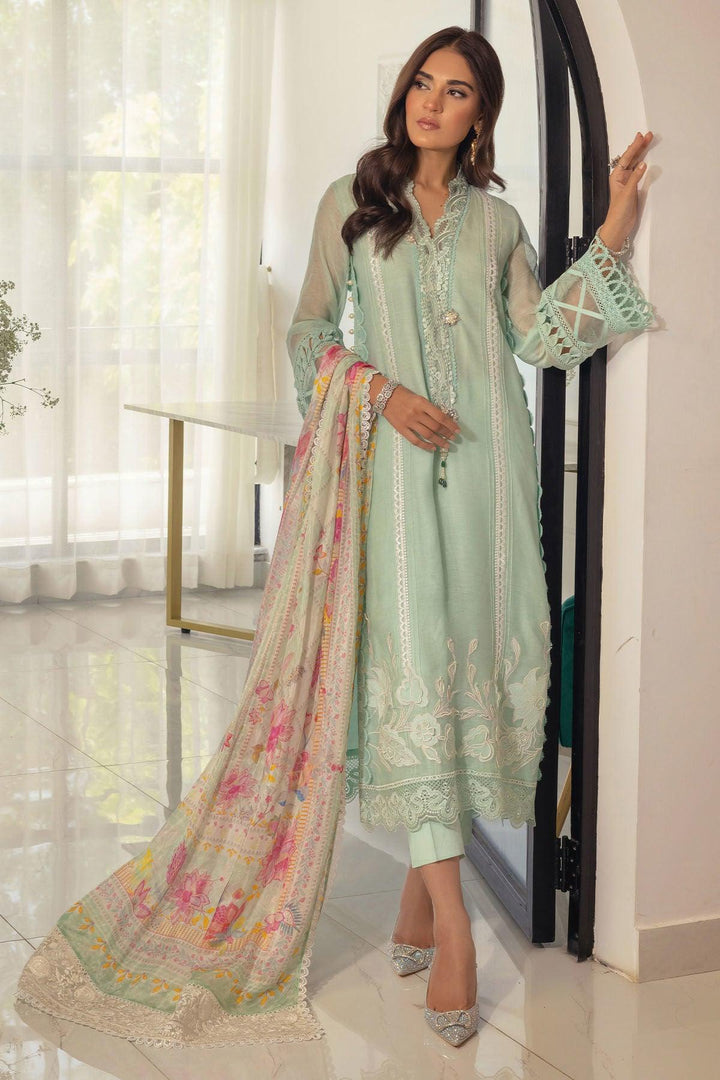 ZIKASHA - SHIRT, PANTS AND DUPATTA - Annus Abrar - Luxury Pret - raniazara