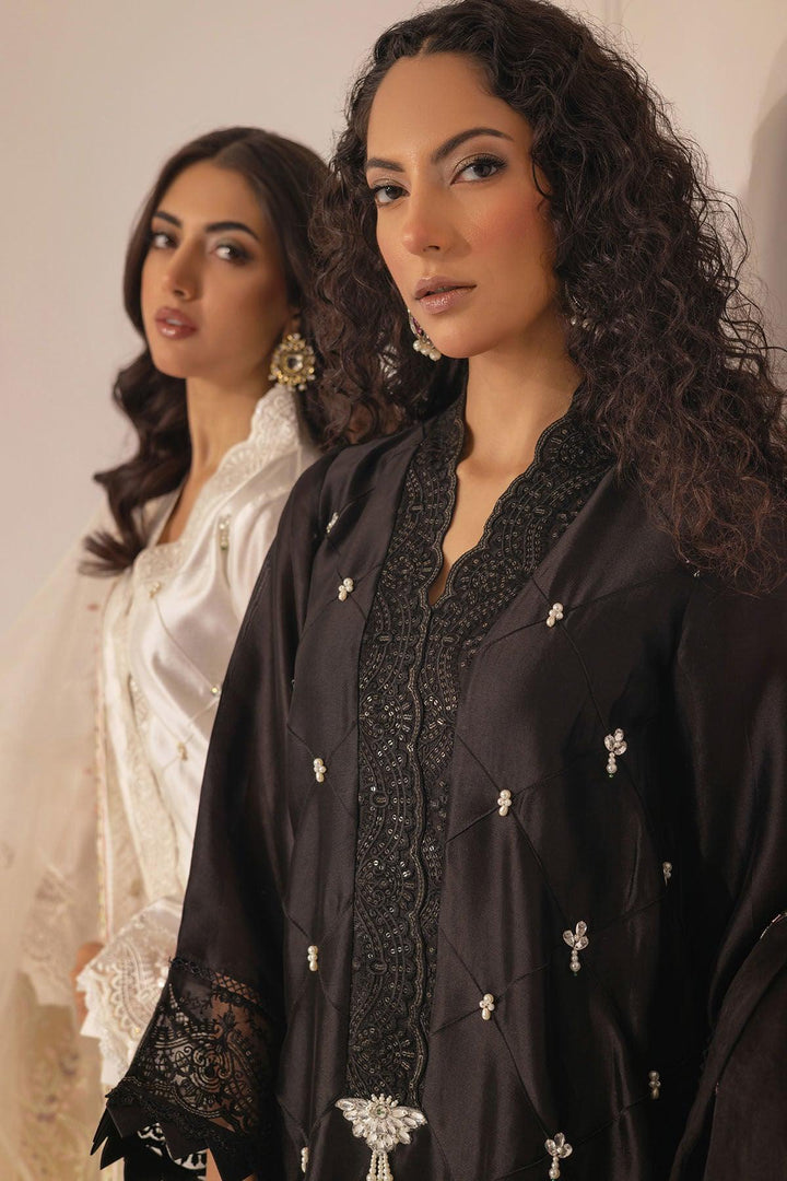 MIRSA IVORY - SHIRT AND DUPATTA - Annus Abrar - Luxury Pret - raniazara