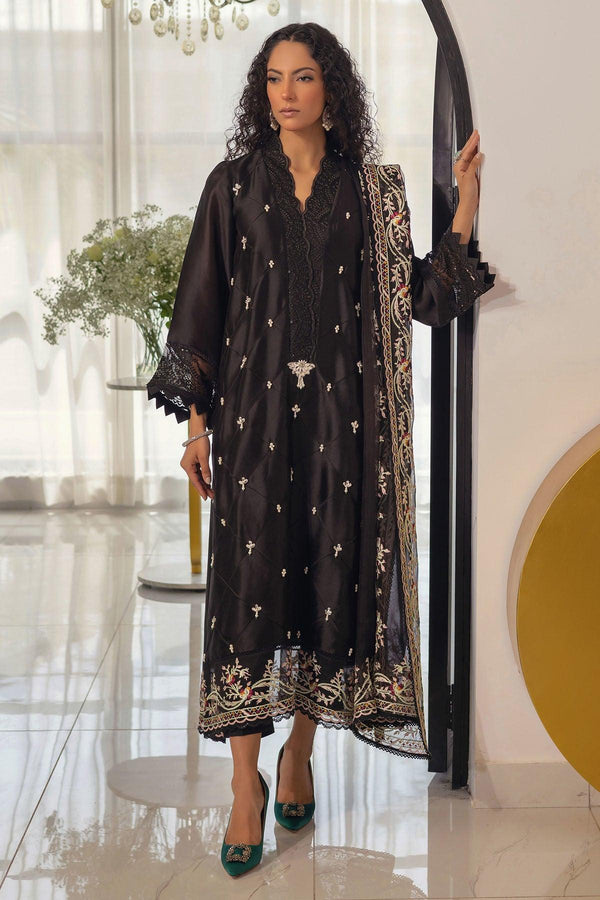 MIRSA BLACK - SHIRT AND DUPATTA - Annus Abrar - Pret