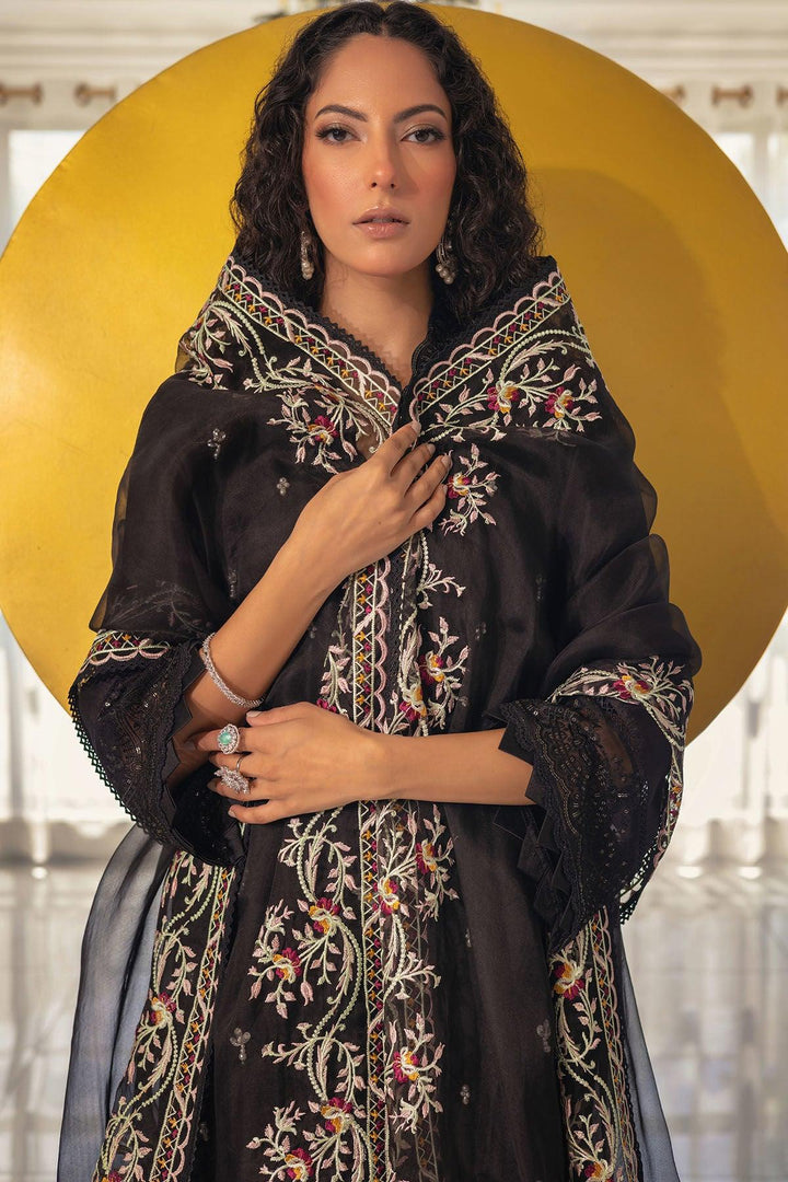 MIRSA BLACK - SHIRT AND DUPATTA - Annus Abrar - Pret