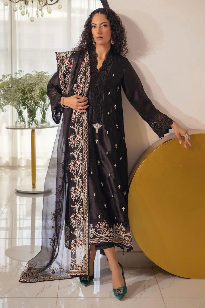 MIRSA BLACK - SHIRT AND DUPATTA - Annus Abrar - Pret