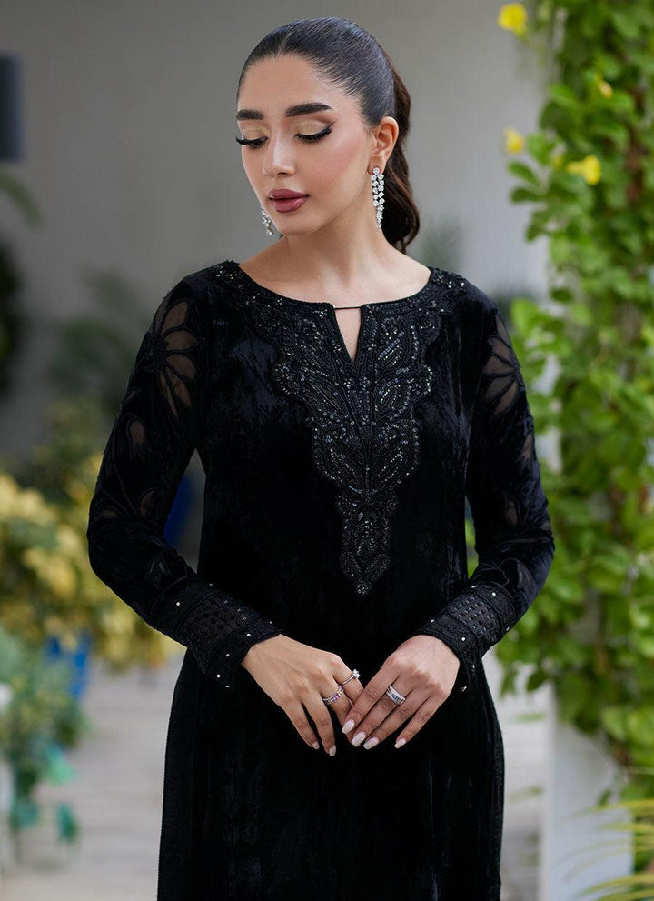 AFRIN ONYX CUTWORK SHIRT - Farah Talib Aziz - Pret - raniazara