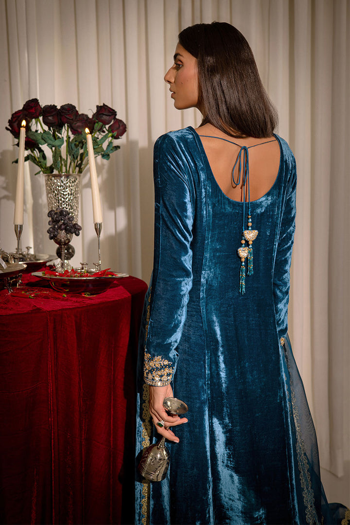 Charlotte - Ansab Jahangir - Velvet Suit - raniazara