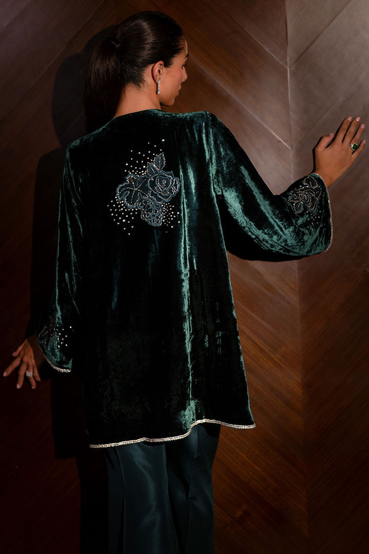 Serra - Ansab Jahangir - Velvet Suit - raniazara