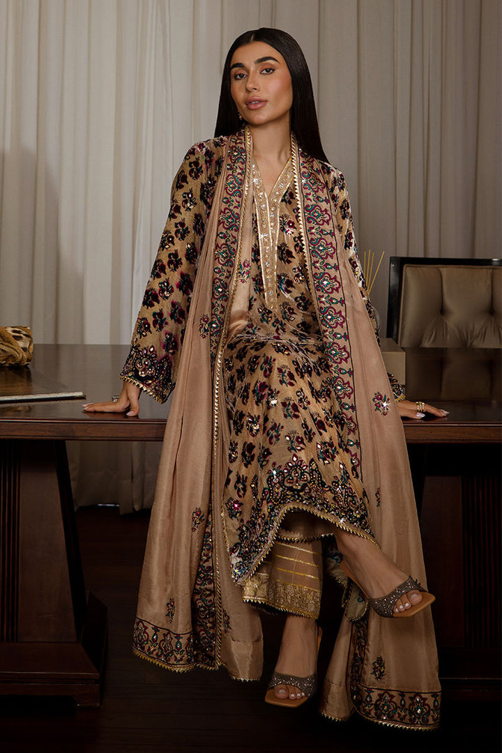 Lauren - Ansab Jahangir - Velvet Suit - raniazara