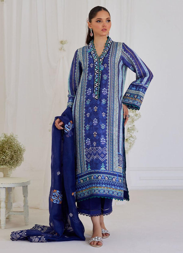 ADINA BLUE SHIRT AND DUPATTA