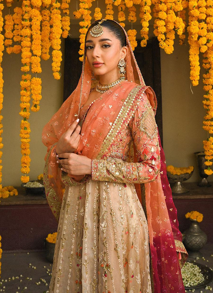 ARIELLA GOLD AND CORAL KALIDAAR - Farah Talib Aziz - Mehndi - raniazara