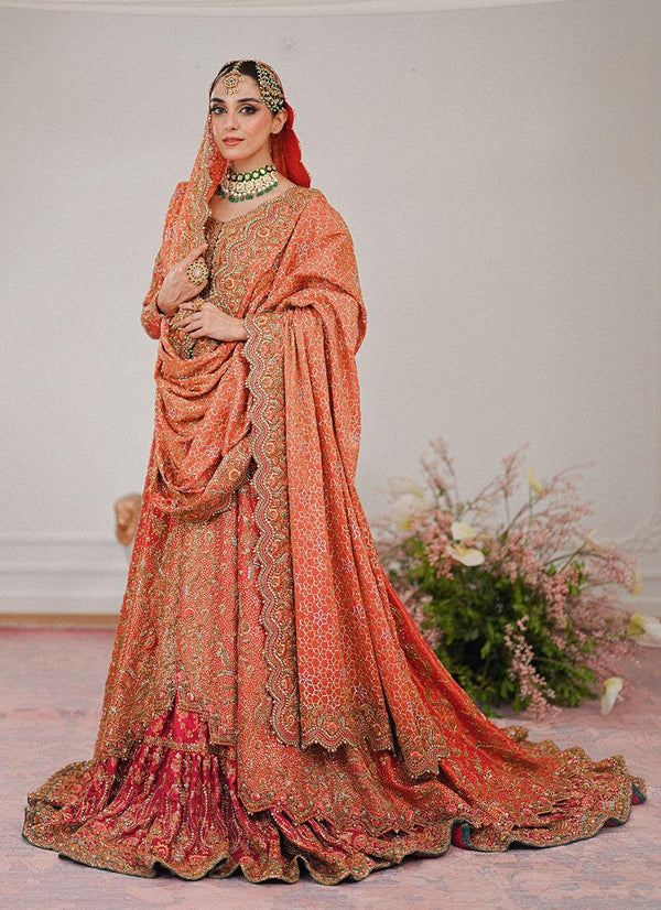 Maisha Trailed Kalidaar With Farshi Bridal - Farah Talib Aziz - Bridal