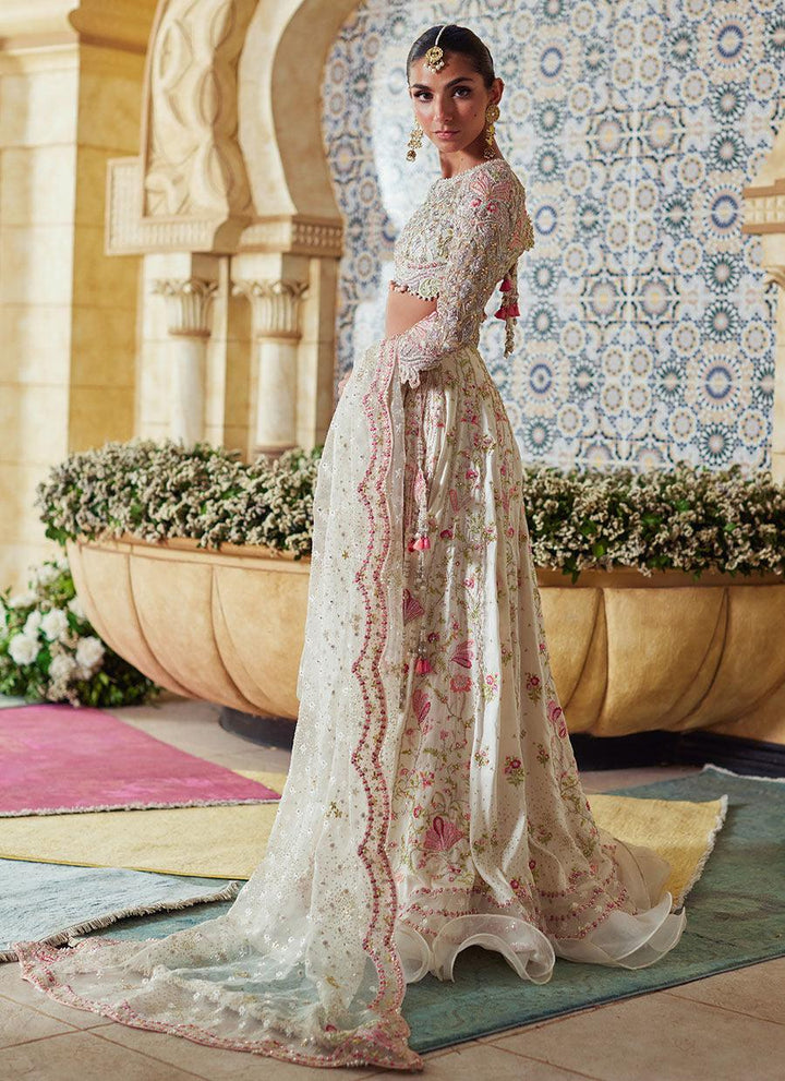 Amarisa Ivory Lehenga Choli - Farah Talib Aziz - Bridal - raniazara