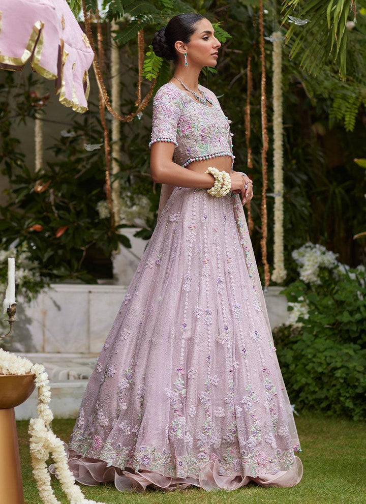 Gisel Powder Pink Lehenga Choli - Farah Talib Aziz - Bridal - raniazara