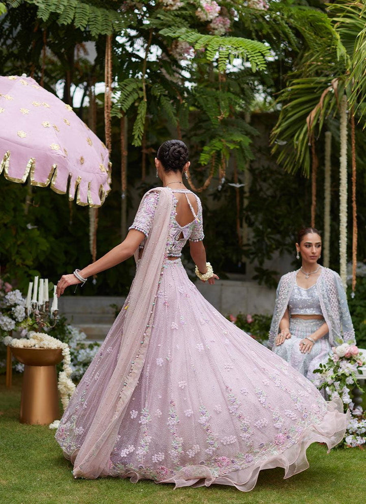 Gisel Powder Pink Lehenga Choli - Farah Talib Aziz - Bridal - raniazara