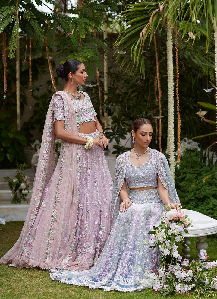 Gisel Powder Pink Lehenga Choli - Farah Talib Aziz - Bridal - raniazara