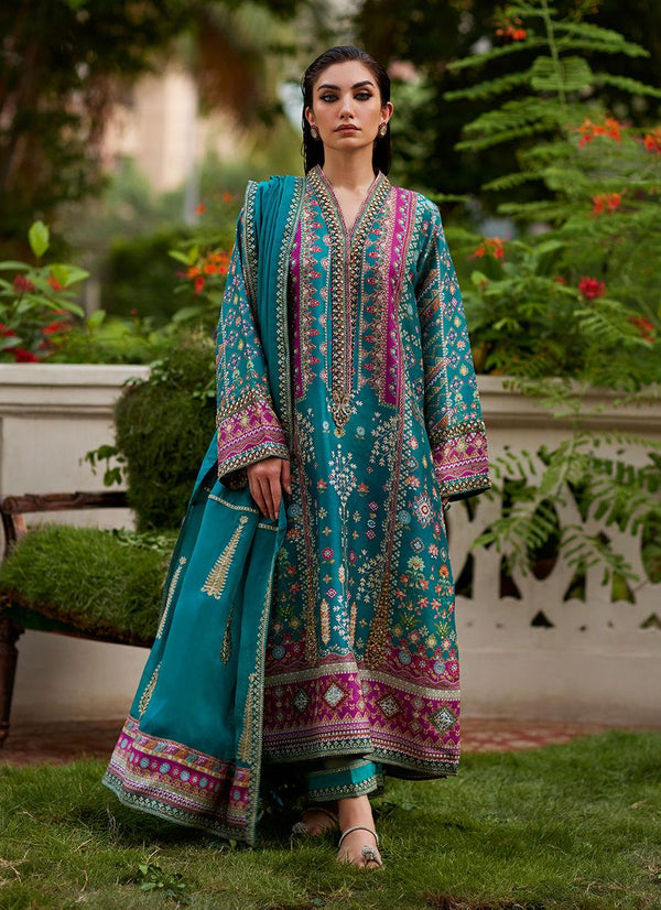 Aahna Shirt And Dupatta - Farah Talib Aziz - Pakistani Suits - Pret - raniazara