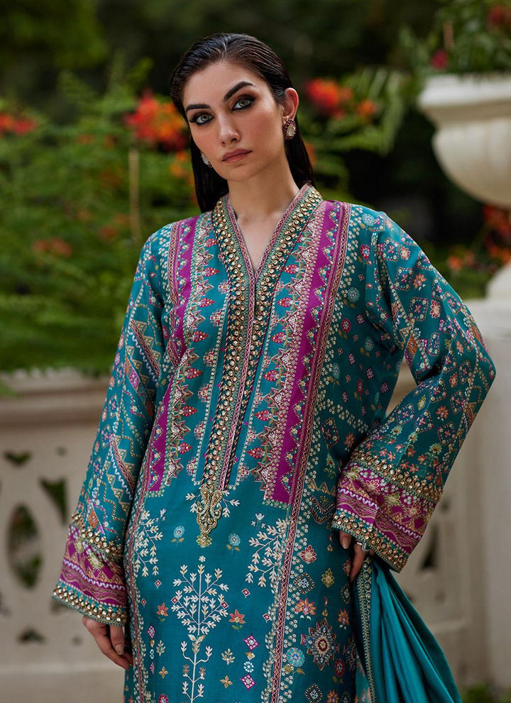 Aahna Shirt And Dupatta - Farah Talib Aziz - Pakistani Suits - Pret - raniazara