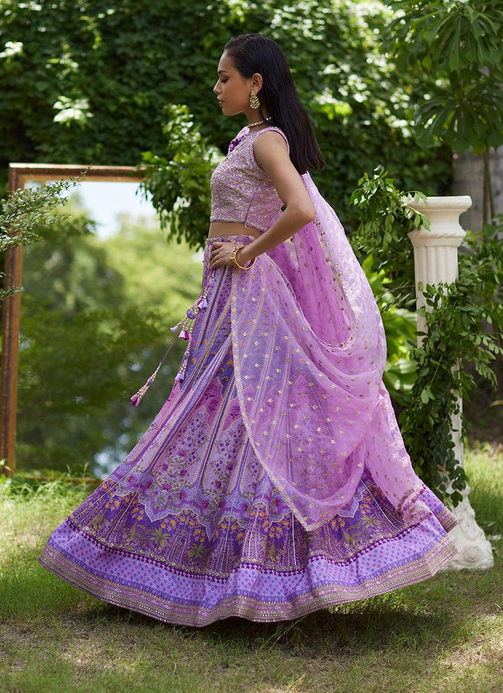 Ferazia Embellished Lehenga Choli - Farah Talib Aziz - Pakistani Suits - Pret - raniazara