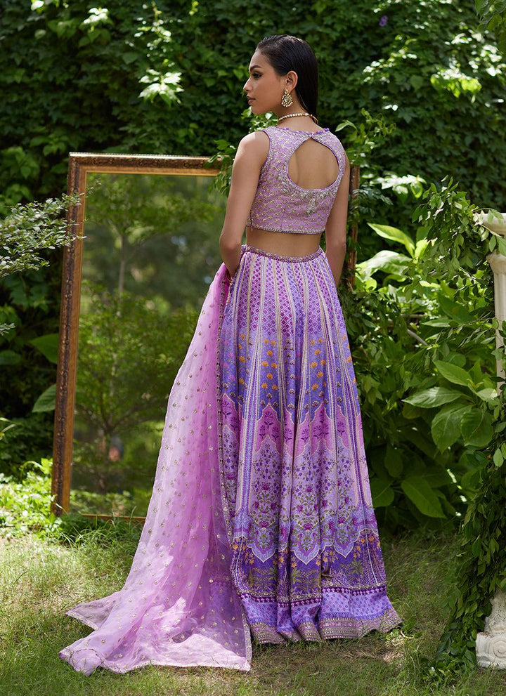 Ferazia Embellished Lehenga Choli - Farah Talib Aziz - Pakistani Suits - Pret - raniazara