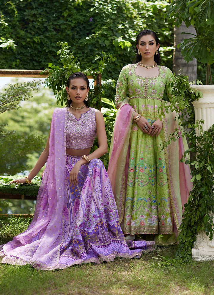 Ferazia Embellished Lehenga Choli - Farah Talib Aziz - Pakistani Suits - Pret - raniazara