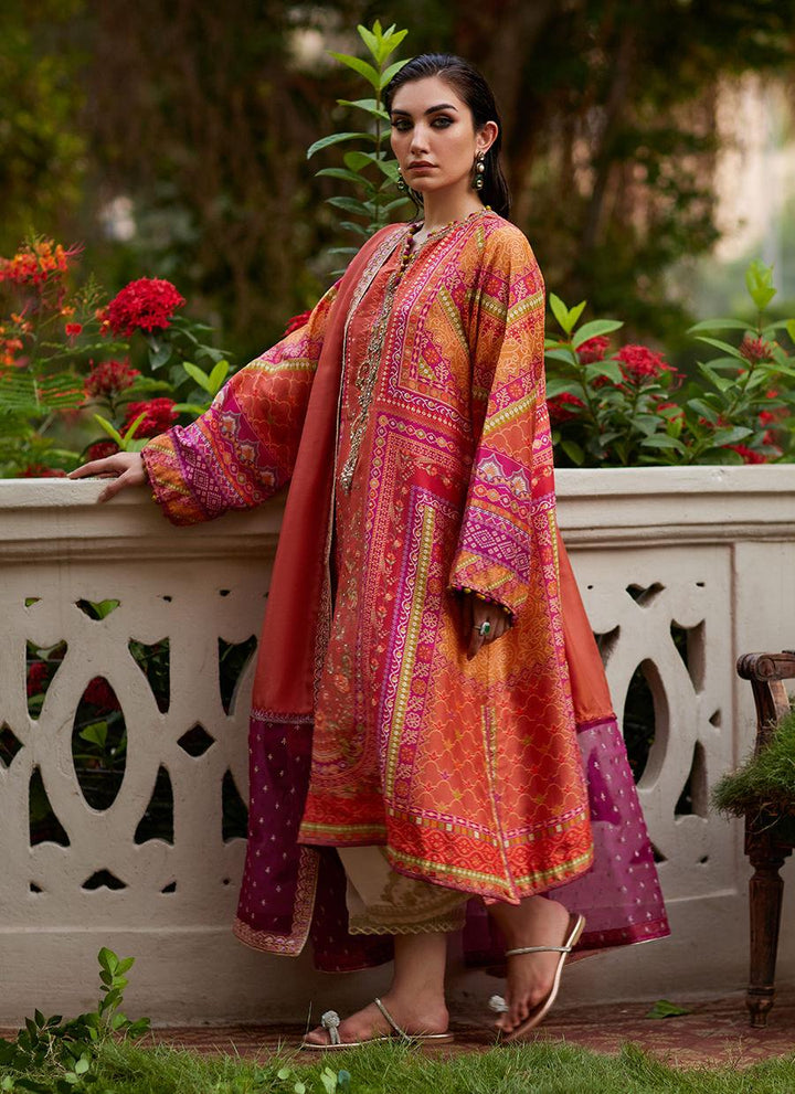 Fadil Shirt And Dupatta - Farah Talib Aziz - Pakistani Suits - Pret - raniazara