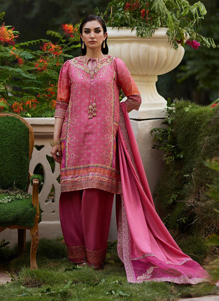 Abila Shirt And Dupatta - Farah Talib Aziz - Pakistani Suits - Pret - raniazara