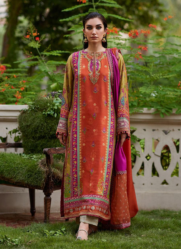 Aifa Shirt And Dupatta - Farah Talib Aziz - Pakistani Suits - Pret - raniazara