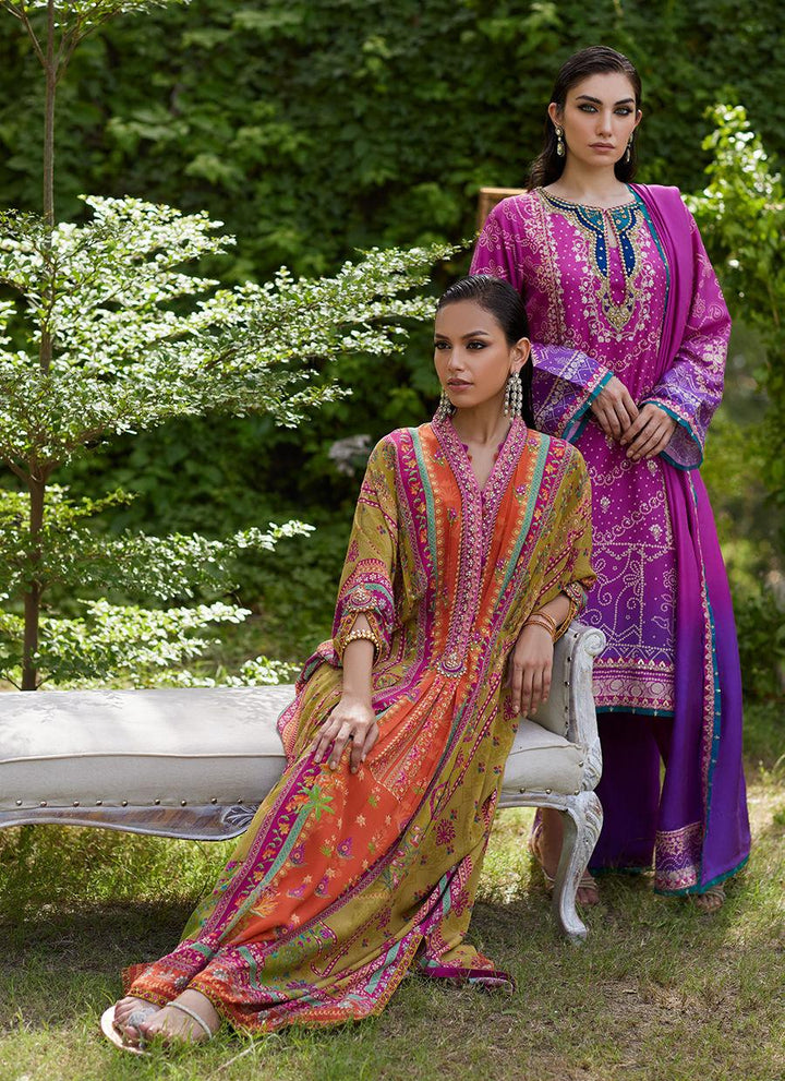 Qailah Kaftan - Farah Talib Aziz - kaftan Dresses - Pret - raniazara