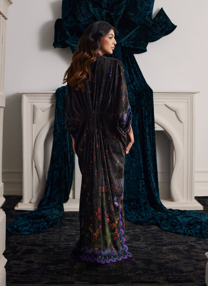 Dima Velvet Kaftan - Farah Talib Aziz - Kaftan Dress - raniazara