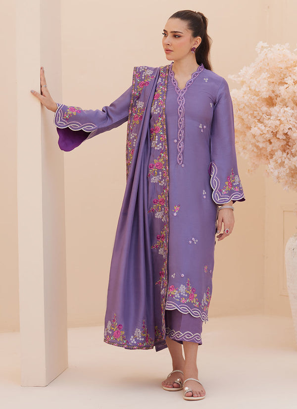 Goldie Grape Silk - Farah Talib Aziz - Casual Wear - raniazara