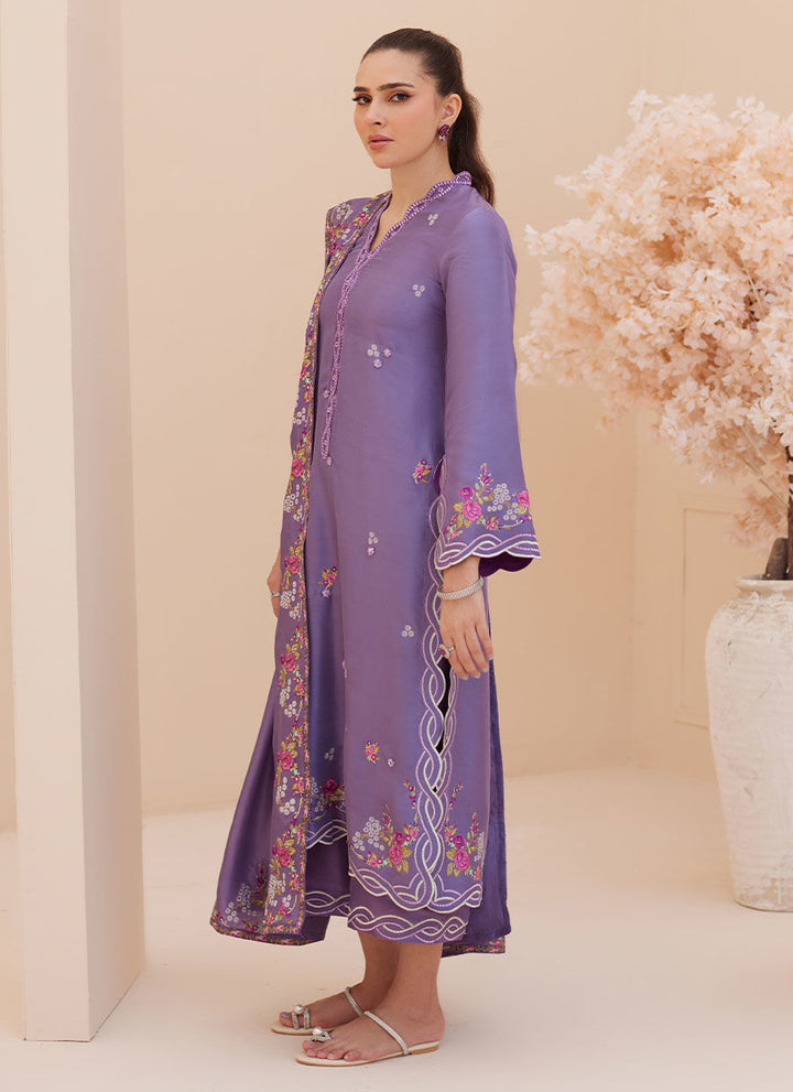 Goldie Grape Silk - Farah Talib Aziz - Casual Wear - raniazara