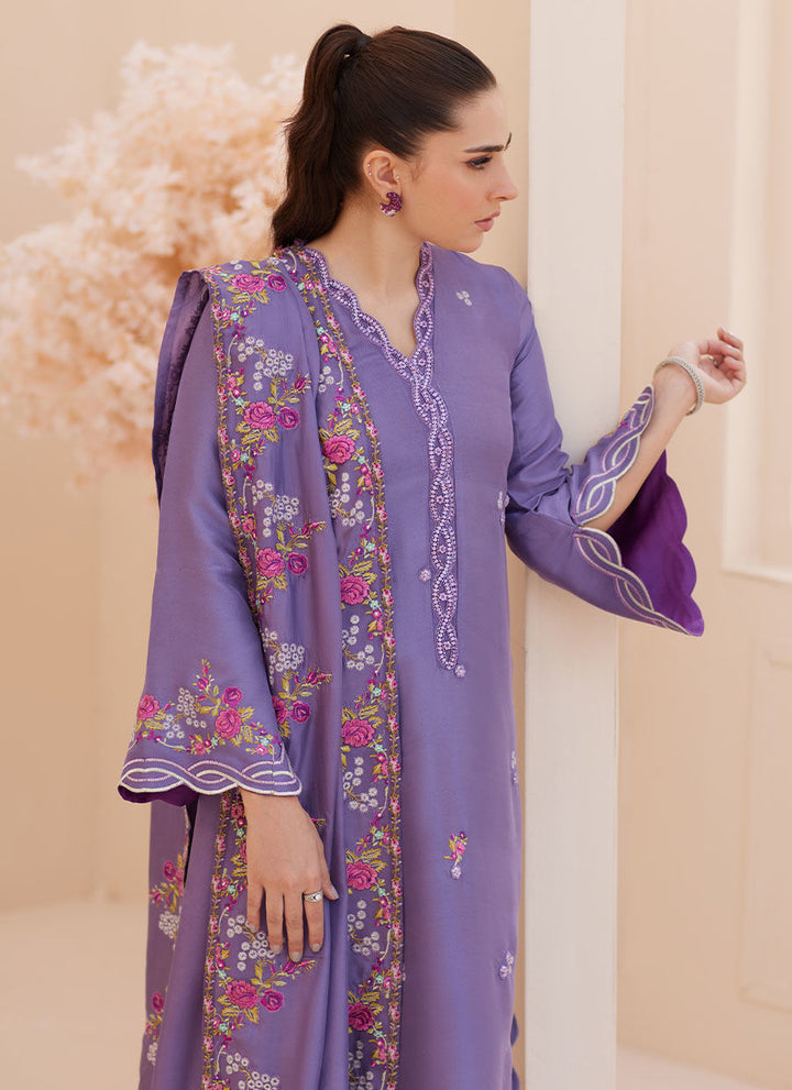 Goldie Grape Silk - Farah Talib Aziz - Casual Wear - raniazara