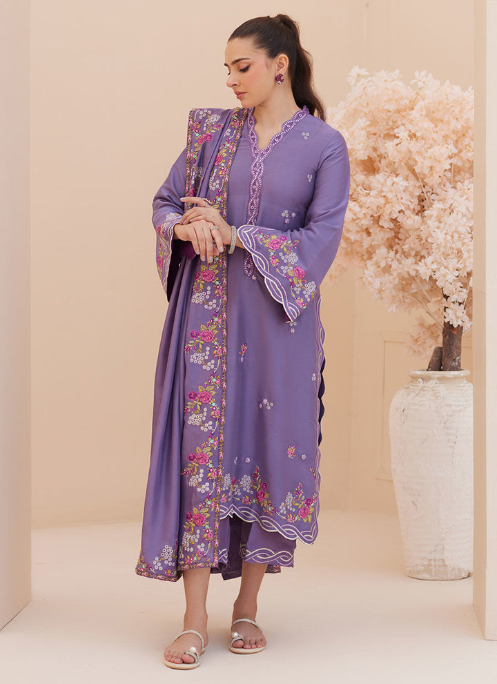 Goldie Grape Silk - Farah Talib Aziz - Casual Wear - raniazara