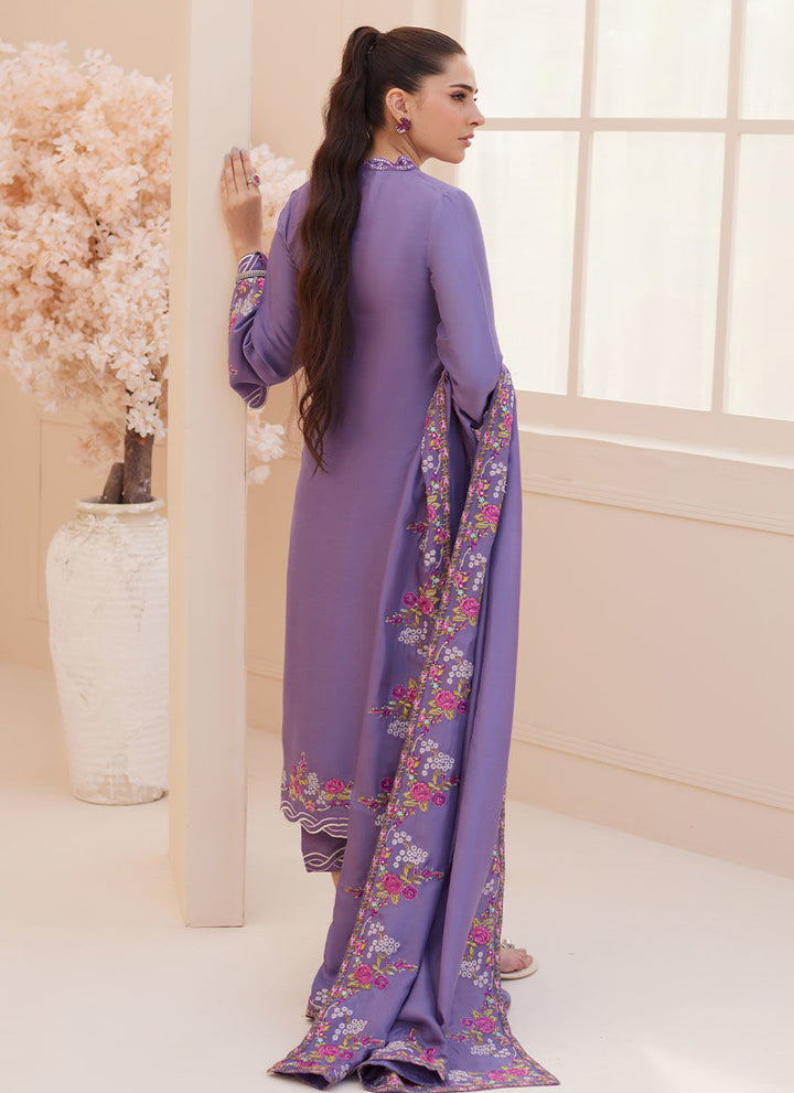 Goldie Grape Silk - Farah Talib Aziz - Casual Wear - raniazara