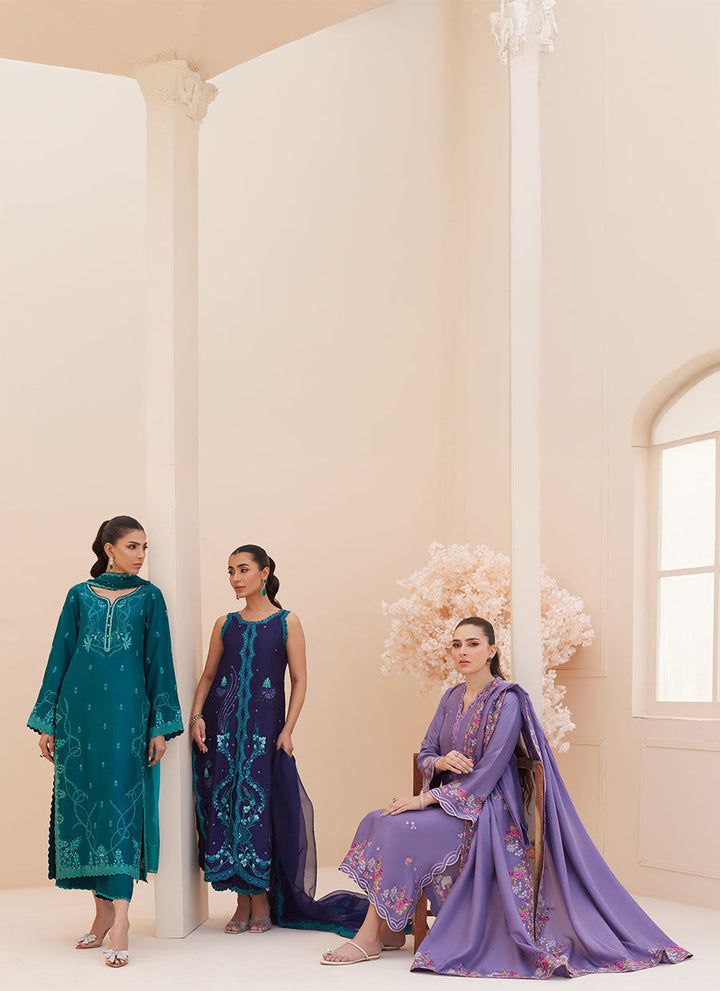 Goldie Grape Silk - Farah Talib Aziz - Casual Wear - raniazara