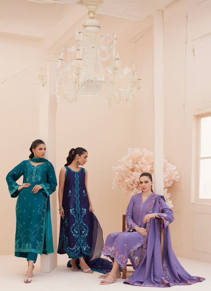 Goldie Grape Silk - Farah Talib Aziz - Casual Wear - raniazara