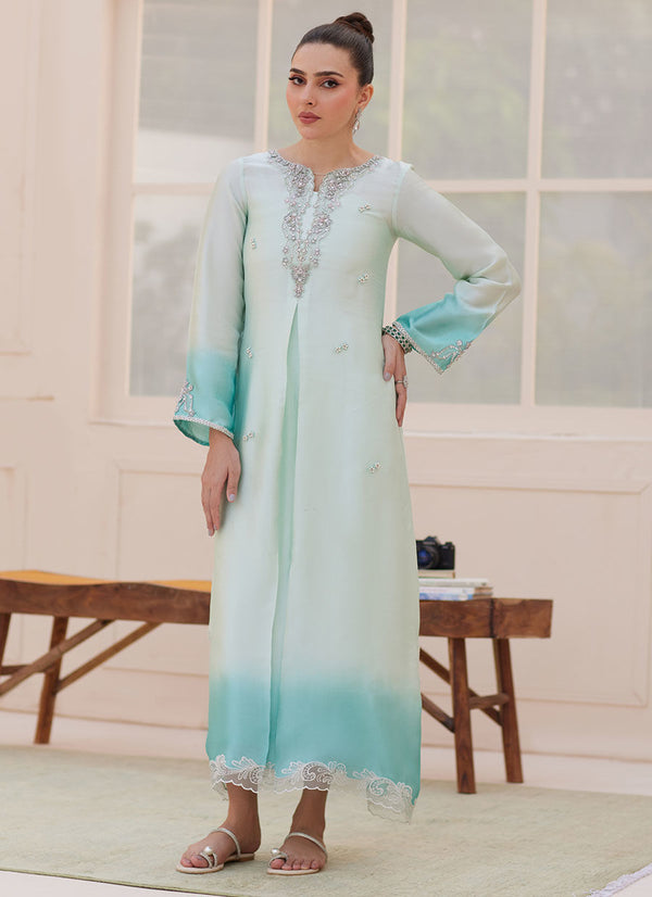 Palmira Aqua Ombre - Farah Talib Aziz - Casual Wear - raniazara